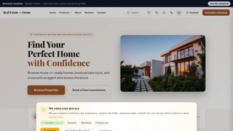 Brownstone — Brownstone Realty — sample content